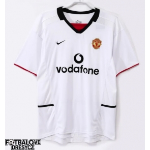 Manchester United 2002-2003 Retro Venkovní Dres Krátký Rukáv Manchester United 2002-2003 Retro Venkovní Dres Krátký Rukáv